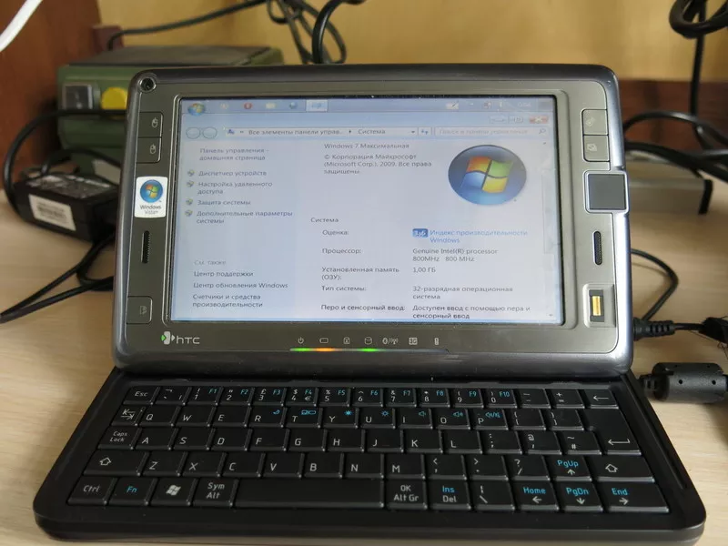 HTC X9500 Shift планшет-компьютер,  Windows 7,  Windows Mobile 2