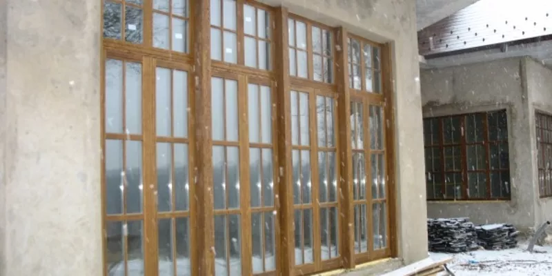 Деревянные окна из сосны с Белоруссии