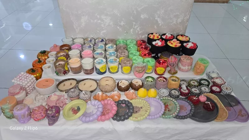 Свечи ручной работы с атмосферой уюта и эстетики!